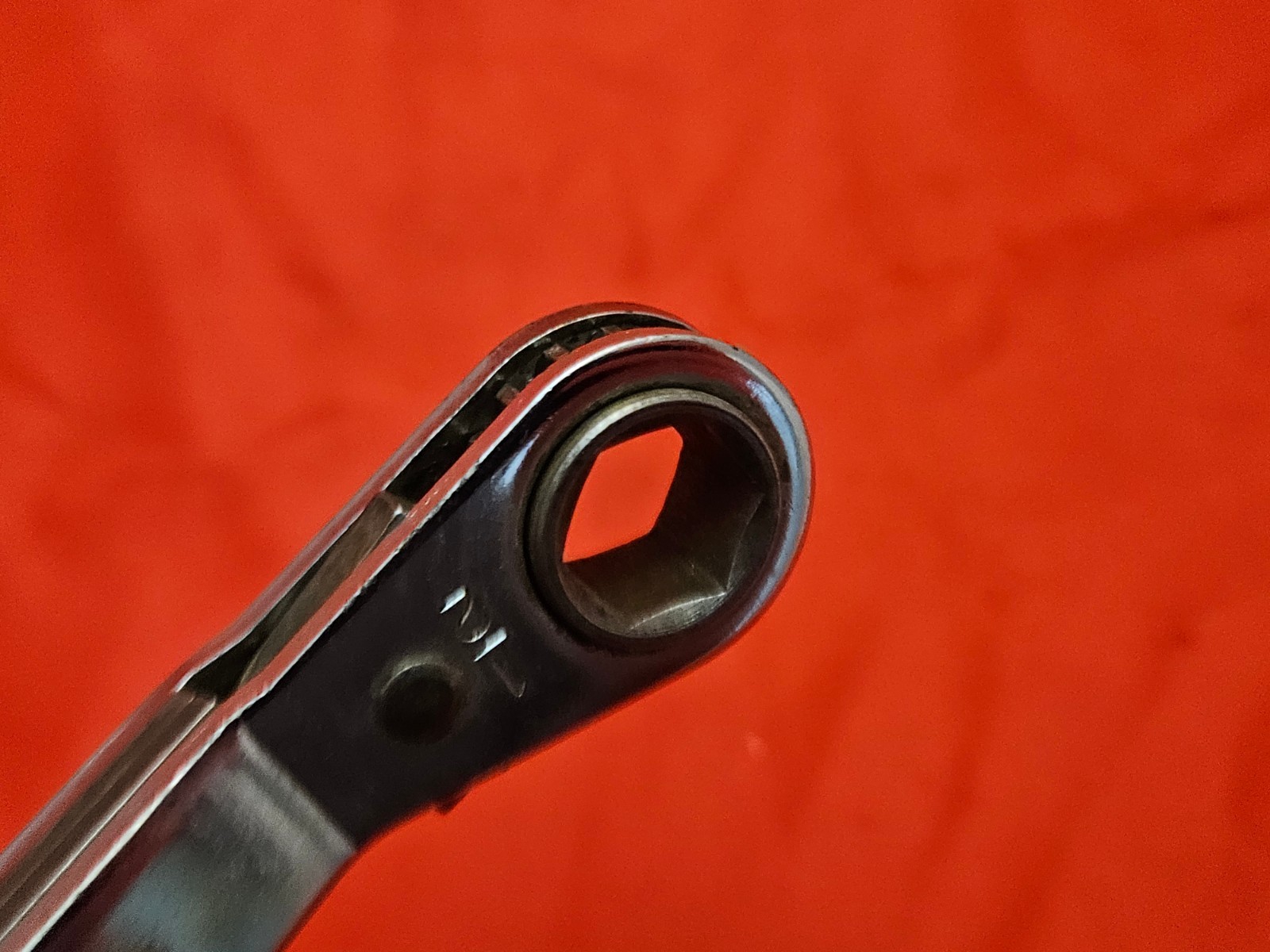 MAC ROW1618 1/2" X 9/16" 6 Point Offset Ratcheting Double Box End Wrench SAE S14