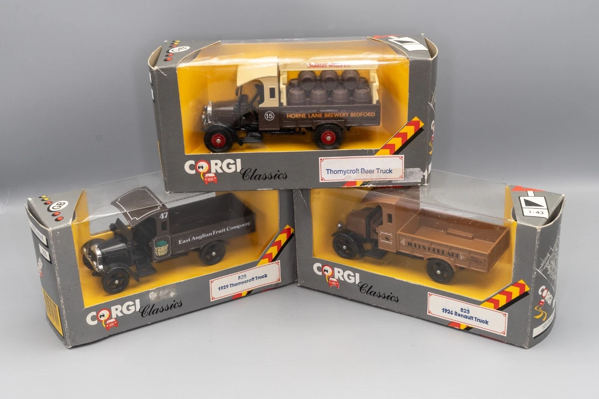 Corgi Classics 1929 Vehicle Year Vintage Manufacture Diecast Cars