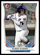 2014 Bowman Draft Picks & Prospects Top Albert Almora Chicago Cubs #TP-35
