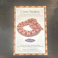 Corn Snakes Owner's Guide Trade Paperback Kathy Love Bill Love AVS Reptiles