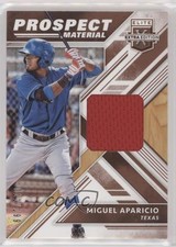 2018 Panini Elite Extra Edition Prospect Materials 11/199 Miguel Aparicio v1x
