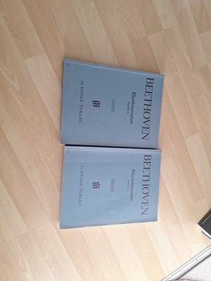 Beethoven Klaviersonaten Band1 und 2 - G.Henle Verlag