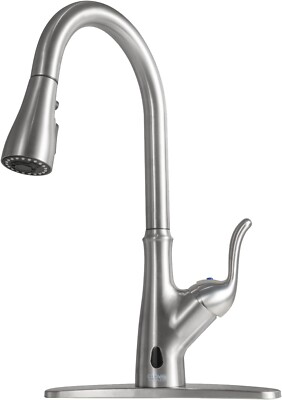 Touch Kitchen Faucet with Touchless Technology, Smart Kitchen Sink Faucet...