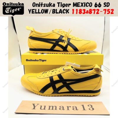 Onitsuka Tiger MEXICO 66 SD YELLOW/BLACK 1183a872-752 Unisex Size
