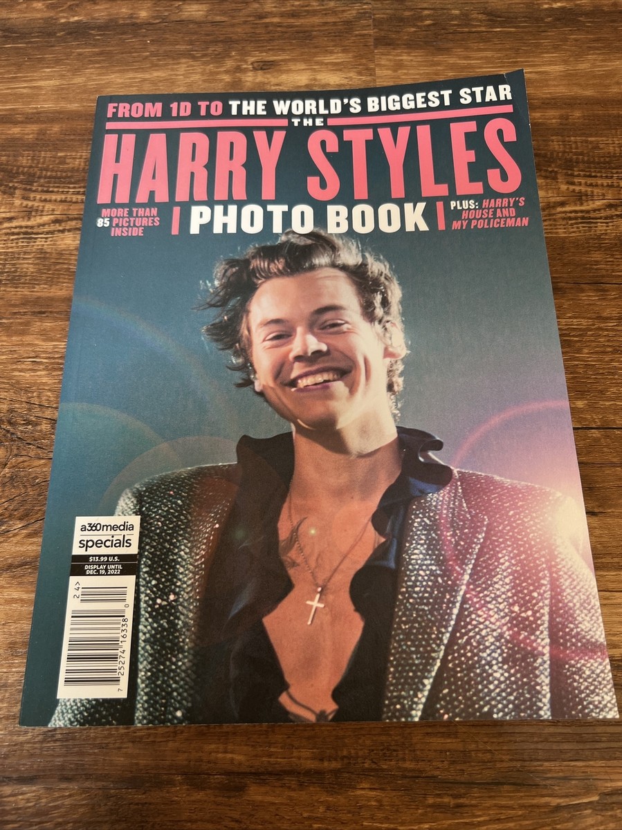 Harry Styles Photo Book Worlds Biggest Star NEW 2022 1D 85