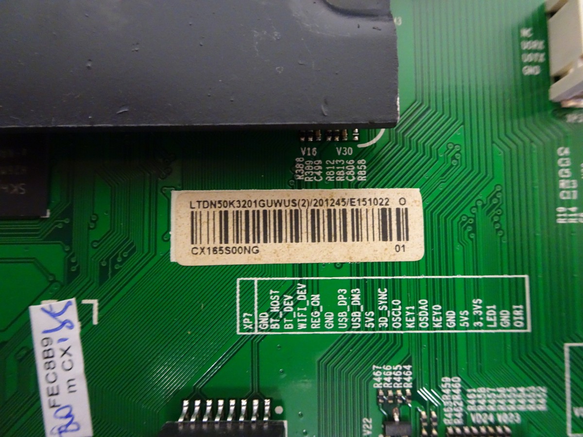Hisense 50H7C Main Board (RSAG7.820.6591/ROH, E151022) 201245 | eBay