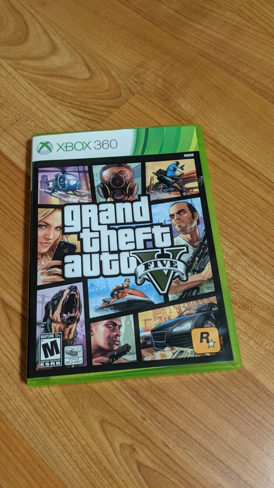 Grand Theft Auto V 5 (Microsoft Xbox 360) *INSTALL DISC ONLY - TESTED*