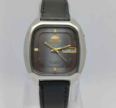 Orient Crystal Automatic 469793-4A Day/Date Cal.46941 Vintage