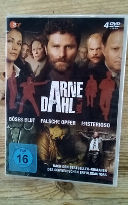 4 DVD THRILLER BOX - ARNE DAHL - NEU & EINGESCHWEISST - GRATISVERSAND