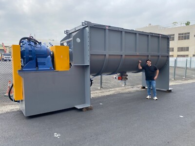 Paddle Mixer  Blender 500 Cubic Feet SUS304+SS41 IN STOCK READY FOR DELIVERY NOW