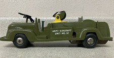 Marx Fire Control Anti-Aircraft Unit No. 12 Friction Truck - Vintage 1950s