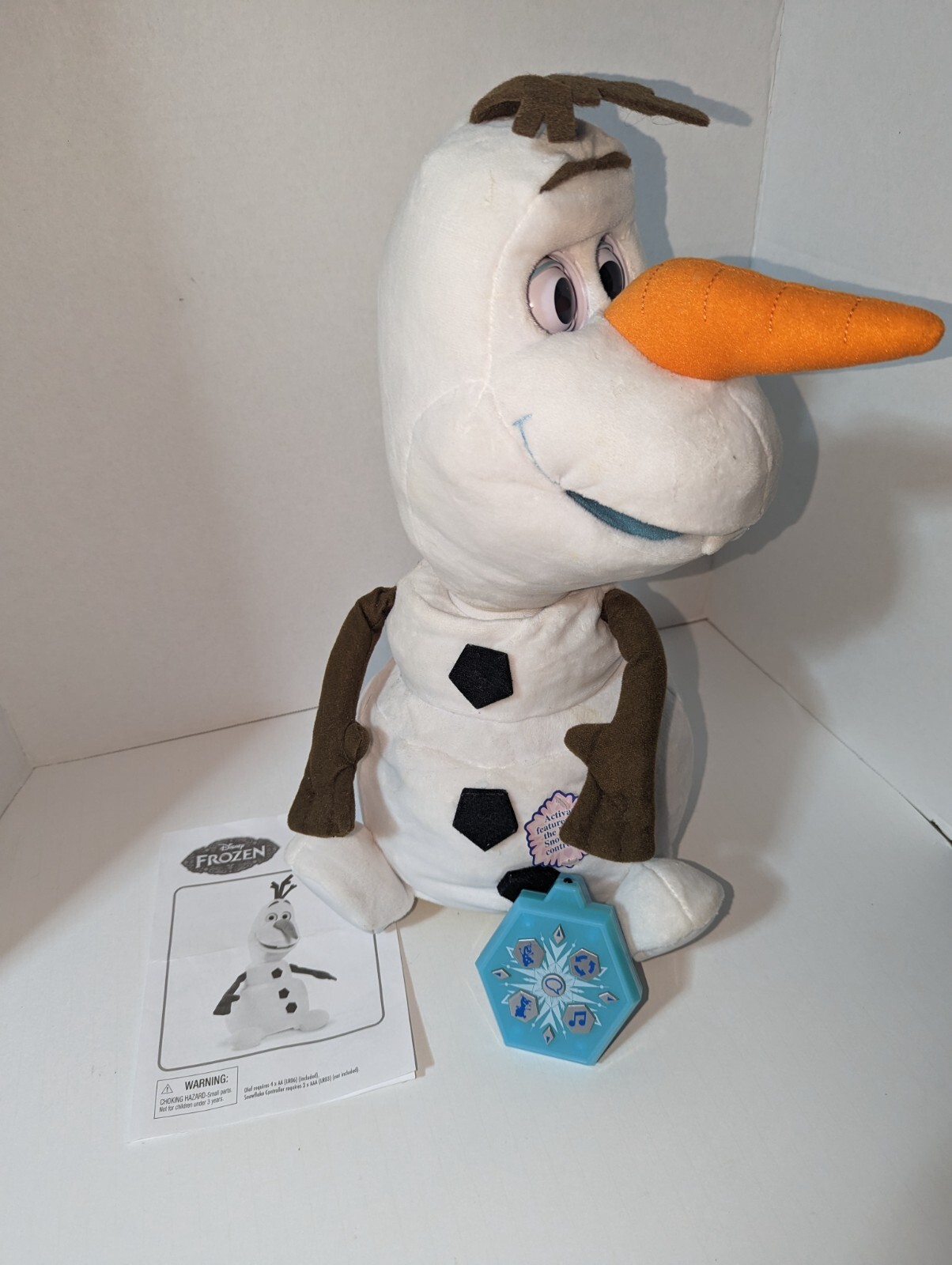 RARE Disney Frozen Ultimate Olaf Animated Plush (PLEASE READ) eBay