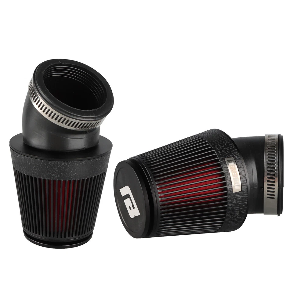 Cápsula de filtro de aire lavable de 48 mm NIBBI 2 piezas para Honda CB350 CB360 CB450 CB500T CL Foto 2 de 4