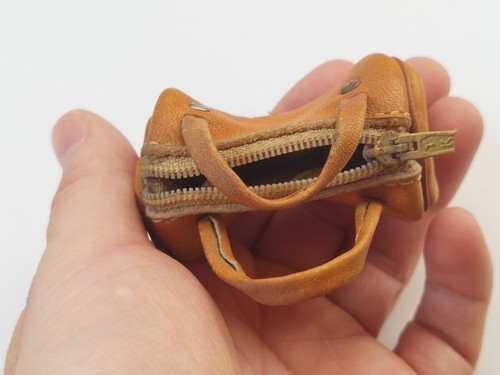 Portachiavi borsa pelle miniatura baseball Toronto Blue Jays vintage - Foto 6 di 6