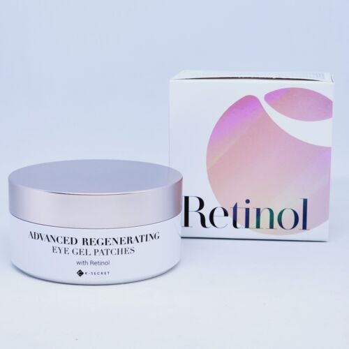 K-SECRET Retinol Advanced Regenerating Eye Gel Patch 60 ea Anti Wrinkle K-Beauty - Afbeelding 1 van 10