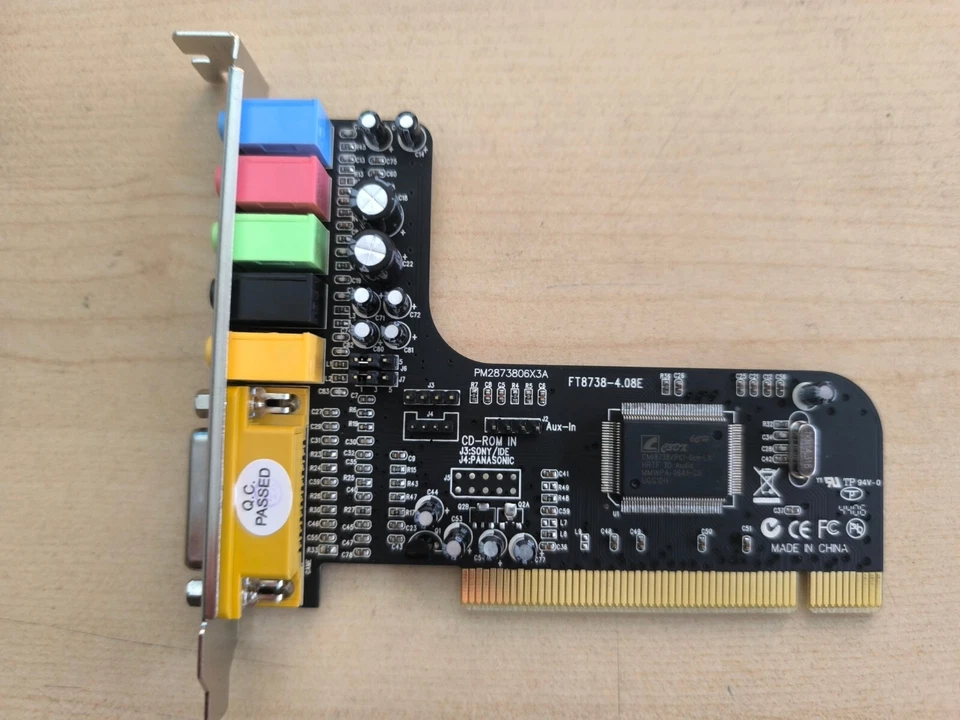 Scheda Audio ST Lab Sound Impact 32 bit PCI Bus - Immagine 3 di 4