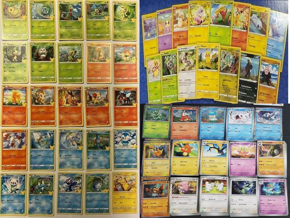 Pokémon TCG - McDonalds 2022 FULL MASTER COMPLETE SET - ALL 15/15 Cards!