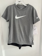 NIKE AIR TODDLER T SHIRT AND SHORTS 2 PIECE SET SIZE 4T NWT 40