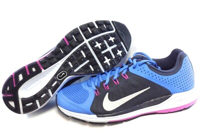 Womens Nike Zoom Elite +6 554728 400 Blue Black 2012 Deadstock Sneakers Shoes 