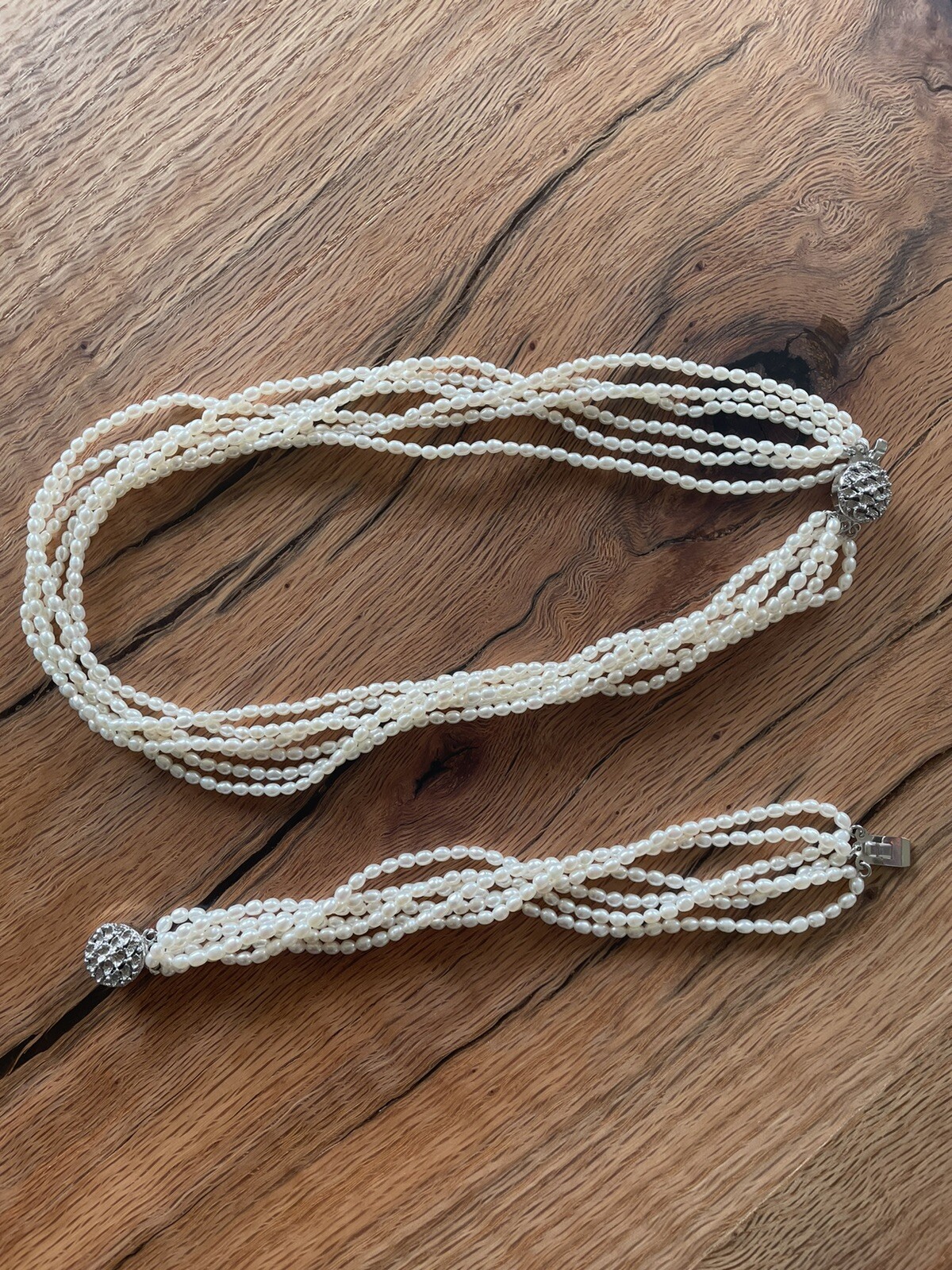 TSUTSUMI Genuine Japanese Mini Irregular Pearls Neckl… Gem