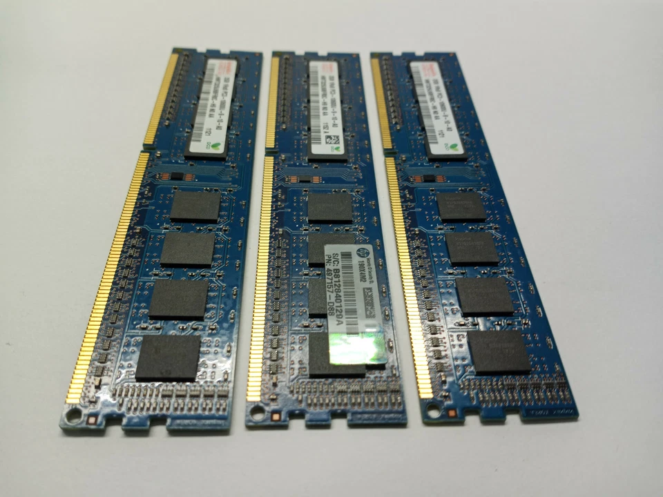 Hynix Ram PC3 10600 HMT325U6BFR8C 3 x 2gb Sticks Memory 1RX8 - Image 4 of 4