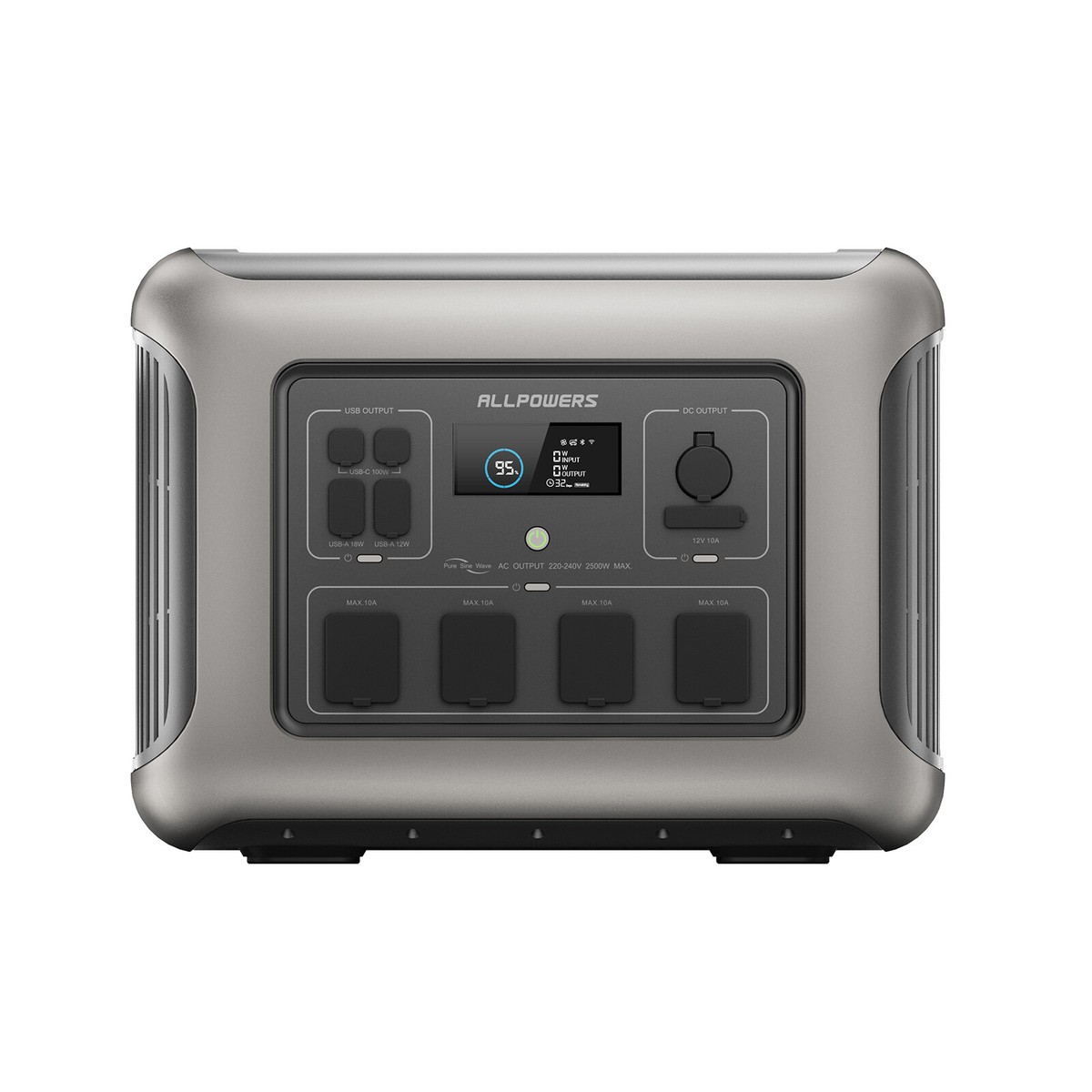 ALLPOWERS R2500 Power Station 2500W Solar Generator Battery Backup 