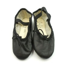 Capezio Girls' Teknik Black Ballet Slippers Little Girls Size US 10 M