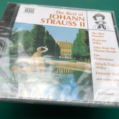 The Best Of JOHANN STRAUSS II CD Blue Danube Vienna Woods