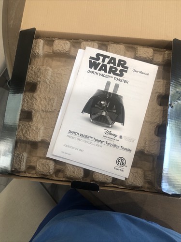 Star Wars DARTH VADER TOASTER-2 SLICE PRE-OWNED - Picture 8 of 15