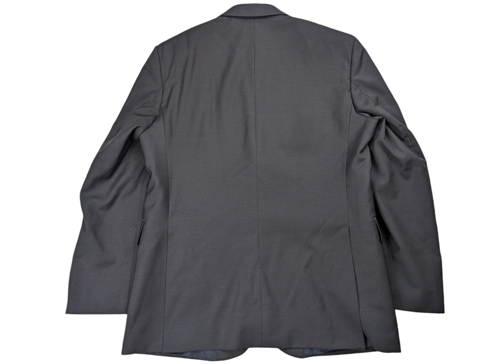 Giacca Blazer Yves Saint Laurent Uomo 42R Super 120s Lana Petto Singolo Navy