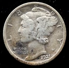 KAPPYSCOINS  G8486 1921 RARE DATE MERCURY DIME EF XF EXTRA FINE UP GRADE TODAY