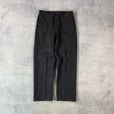 Vtg 90's Woolrich 1990 Malone Heavyweight Hunting Striped Trousers / Men's 34
