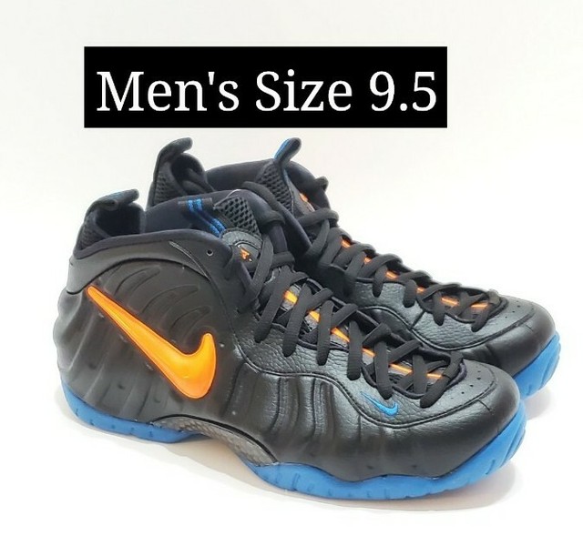 foamposite orange and black