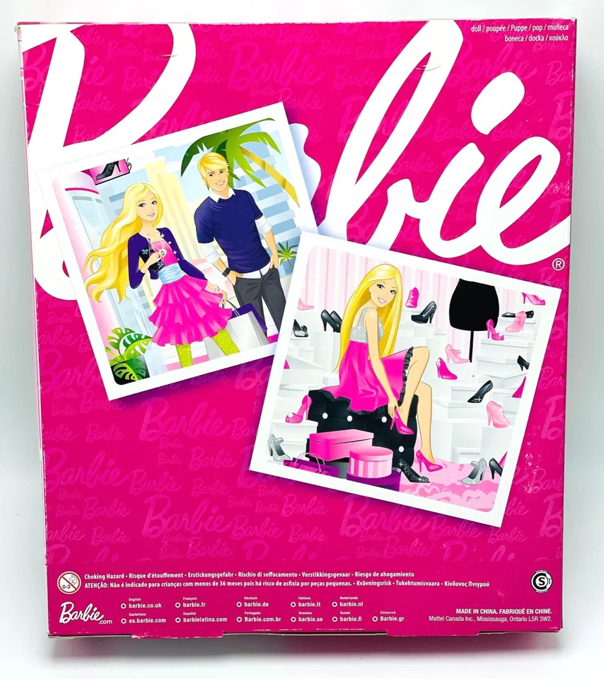 Barbie Fab Life Doll For A Day With Extra Shoes And Clothes New In Box 2009 OOP - Image 4 of 4