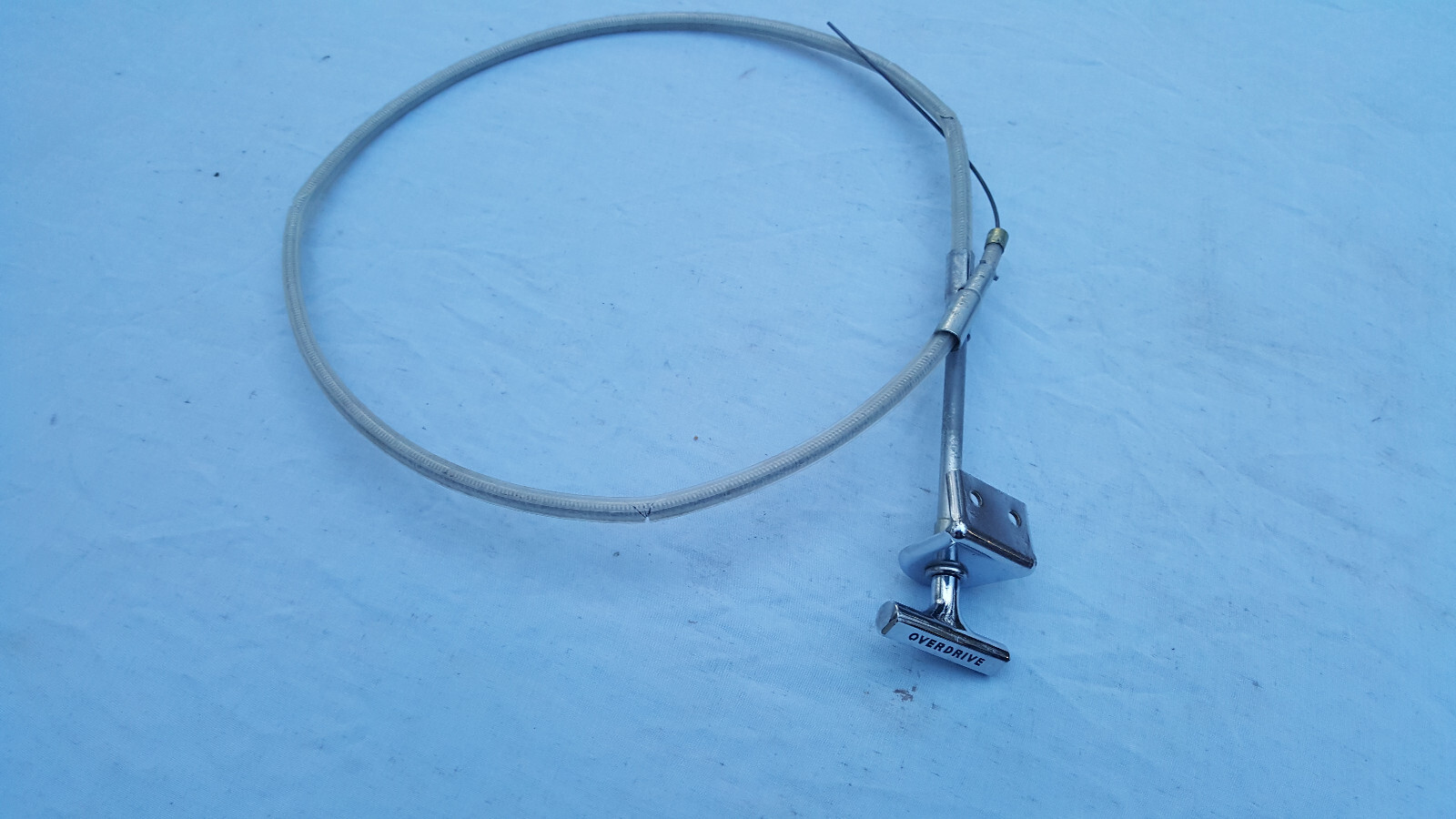 NOS 1958 CHEVROLET PASSENGER CAR STANDARD TRANSMISSION OVERDRIVE CABLE