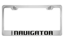 Chrome License Plate Frame For Lincoln Navigator Chrome License Plate Frame For Lincoln Navigator