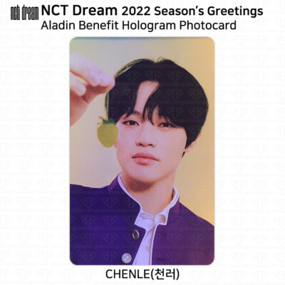 NCT Dream 2022 Season's Greetings Photocard Postcard Door Hanger