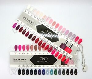 Cnd Shellac Luxe Color Chart