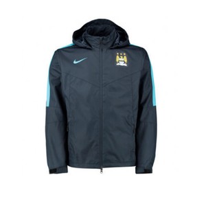 Nike 2015-2016 Manchester City FC Storm Fit Rain Jacket Navy Blue XL 688155 476 | eBay