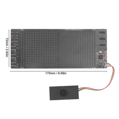 Scrolling LED Sign Programmable Flexible Color Display Screen 5V For Advertising - Picture 3 of 24