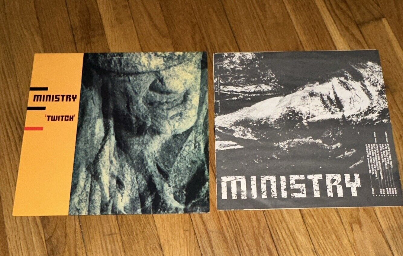 Vintage Ministry Twitch LP Vinyl Record 1986 1-25309 * Sire Records *MINT+