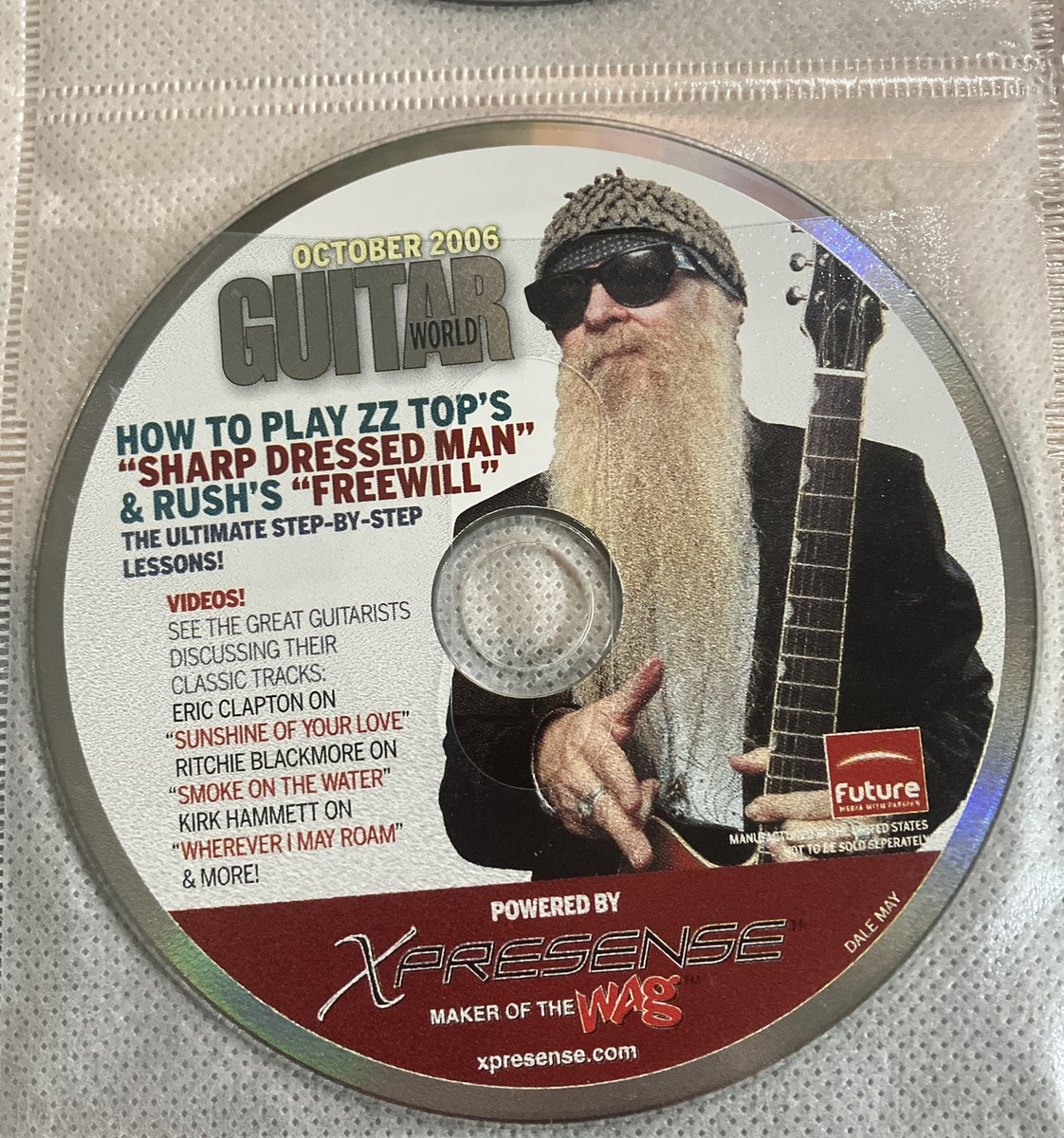 Guitar world CD ROM lessons ZZ Top Sharp Dressed Man Rush Free will. Oct 2006 | eBay Guitar world CD ROM lessons ZZ Top Sharp Dressed Man Rush Free will. Oct 2006 | eBay