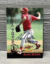 1994 Signature Rookies Baseball Autographs #22 Alan Benes #5170/8650