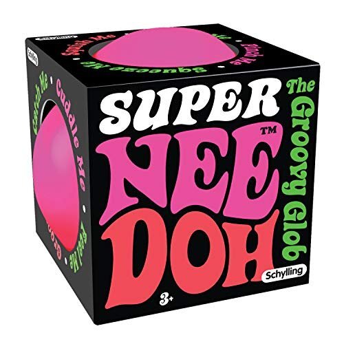 Schylling Super Nee Doh Jumbo Stress Ball - 4.5 in Fidget Toy, Assorted Colors - Picture 1 of 6
