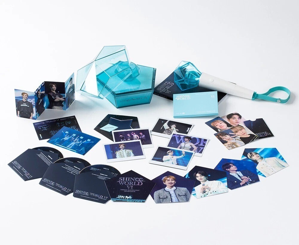 SHINEE WORLD VI [PERFECT ILLUMINATION:SHINEE'S BACK] BLU-RAY/3Disc+Buch+POB+GIFT