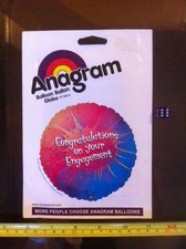 Congratulations on Your Engagment Celebration Foil Helium Balloon 18"