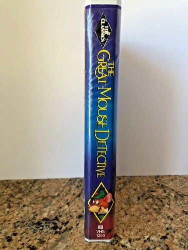 WALT DISNEY BLACK DIAMOND CLASSICS COLLECTION VHS “THE GREAT MOUSE DETECTIVE” - Picture 3 of 8