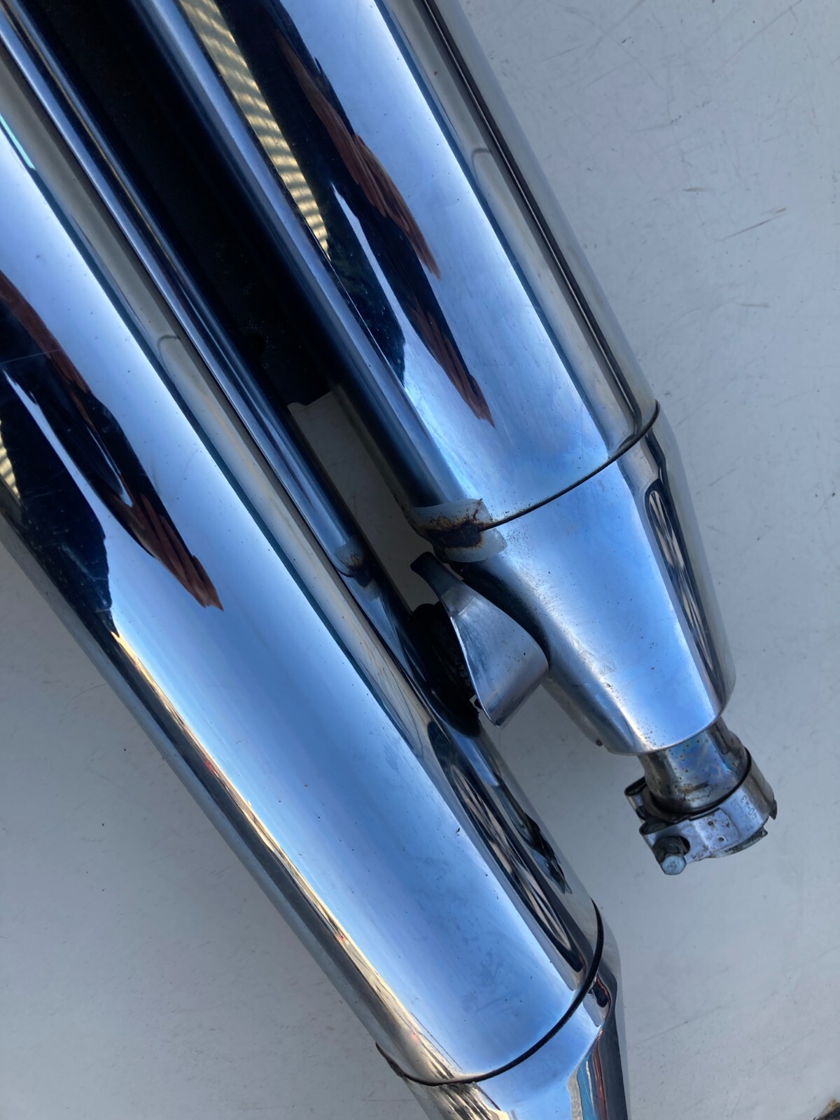 YAMAHA XV1700 ROAD STAR WARRIOR 1700 STANDARD EXHAUST SILENCERS