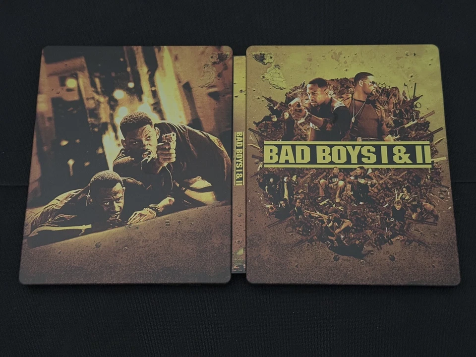 Bad Boys I (1) and II (2) 4K UHD/Blu-Rat Steelbook W/ Protective Sleeve - Image 3 of 3