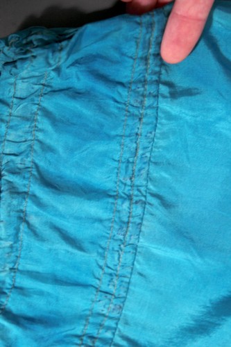 VTG Women's 20s Blue Silk Bloomers / Shorts Sz 38" 1920s - Picture 10 of 11